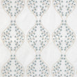 Lee Jofa LILLIE SHEER IVORY/BLUE Drapery Fabric