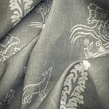 Andrew Martin FRIENDLY FOLK OUTDOOR BEFORE DAWN Fabric