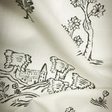 Andrew Martin FRIENDLY FOLK OUTDOOR DUSK Fabric