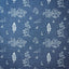 Andrew Martin FRIENDLY FOLK OUTDOOR HAPPY BLUE Fabric