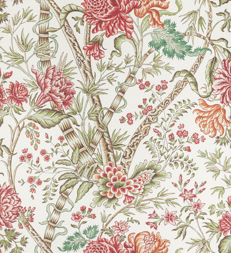 Brunschwig & Fils LUBERON BERRY/LEAF Wallpaper