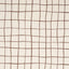 Schumacher Painterly Windowpane Brown Fabric