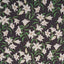 Schumacher Scattered Lilies Charcoal Fabric