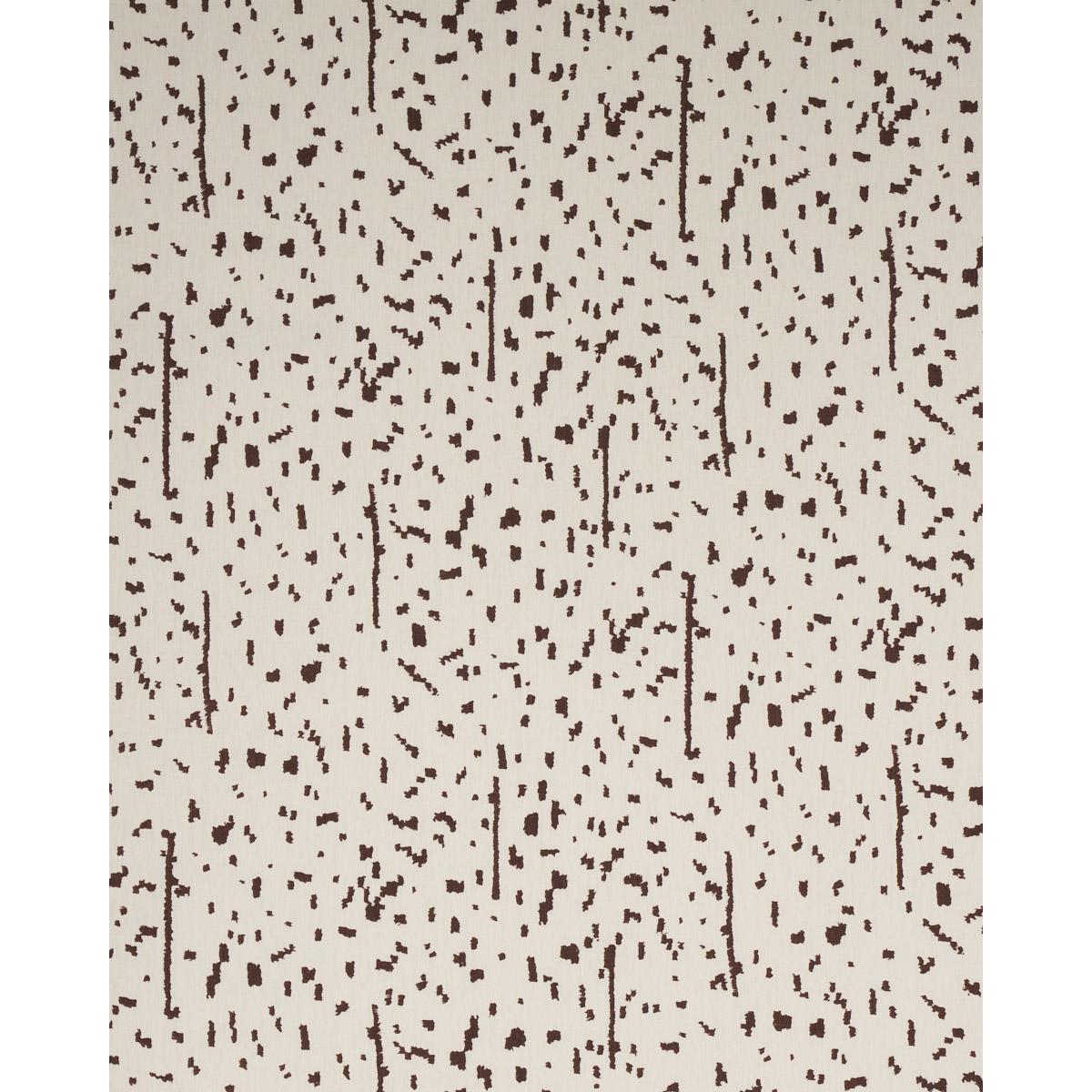 Schumacher Bespotted Brown Fabric