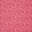 Schumacher Jagged Maze Pink Fabric