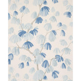 Schumacher Weeping Pine Slate Fabric