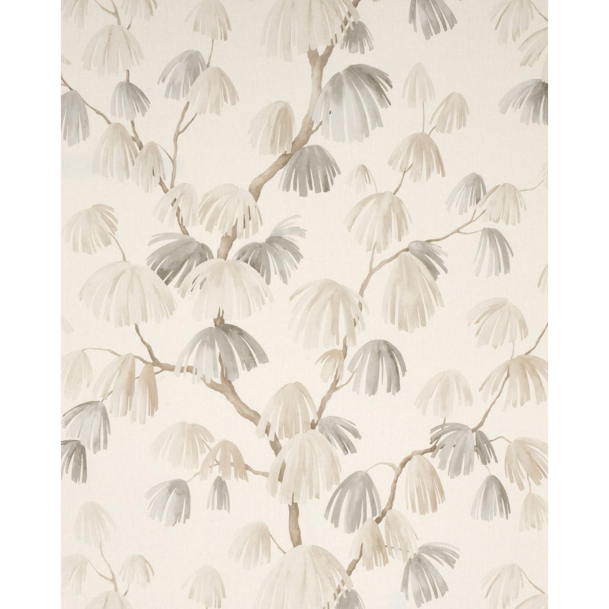 Schumacher Weeping Pine Neutral Fabric