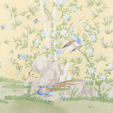 Schumacher Brighton Pavilion Panel Yellow Wallpaper