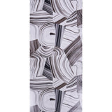 Schumacher Agate Slice Black And White Wallpaper