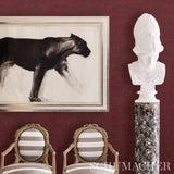 Schumacher Porphyry Red Wallpaper