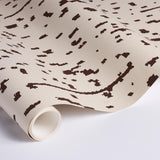 Schumacher Bespotted Brown Wallpaper