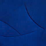 Schumacher Hand Combed Plaster Yves Blue Wallpaper