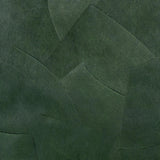 Schumacher Hand Combed Plaster Green Leaf Wallpaper