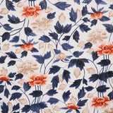 Schumacher Imari Blue Ink Wallpaper