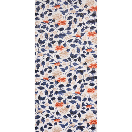 Schumacher Imari Blue Ink Wallpaper