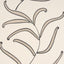 Schumacher Caterpillar Leaf Black And Cream Wallpaper