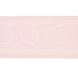 Schumacher White On Blush Greek Waves Trim