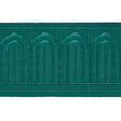 Schumacher Emerald Arches Embroidered Tape Wide