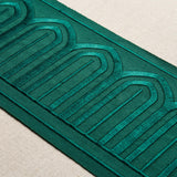 Schumacher Emerald Arches Embroidered Tape Wide