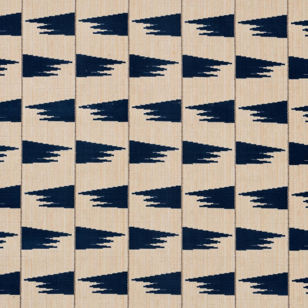 Schumacher Tutsi Blue Fabric