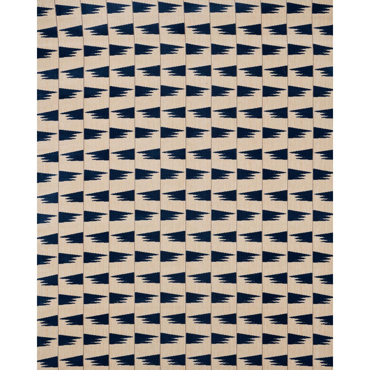 Schumacher Tutsi Blue Fabric