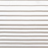 Schumacher Ribbon Appliqu Panel Grey On Ivory Fabric