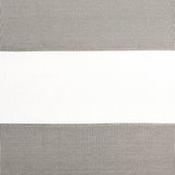 Schumacher Ribbon Appliqu Panel Grey On Ivory Fabric