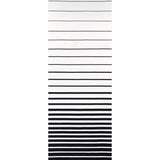 Schumacher Ribbon Appliqu Panel Black On Ivory Fabric