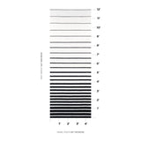 Schumacher Ribbon Appliqu Panel Black On Ivory Fabric