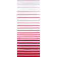 Schumacher Ribbon Appliqu Panel Red On Ivory Fabric
