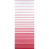 Schumacher Ribbon Appliqu Panel Red On Ivory Fabric