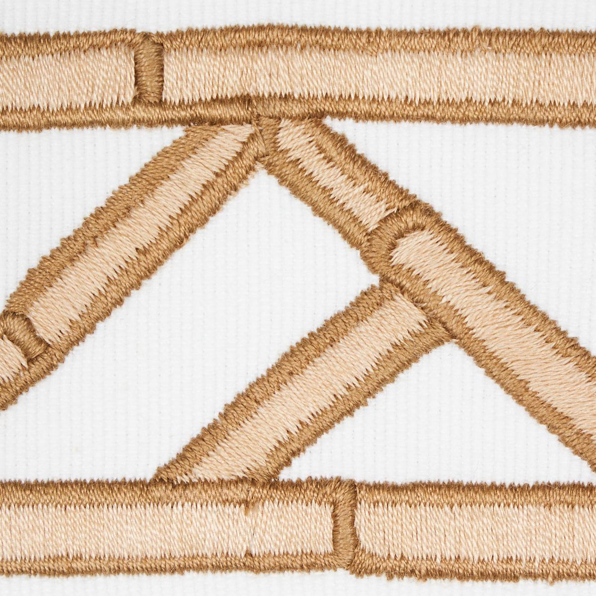 Schumacher Sesame Bamboo Trellis Tape