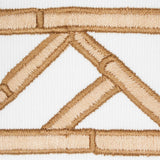 Schumacher Sesame Bamboo Trellis Tape