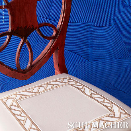 Schumacher Sesame Bamboo Trellis Tape