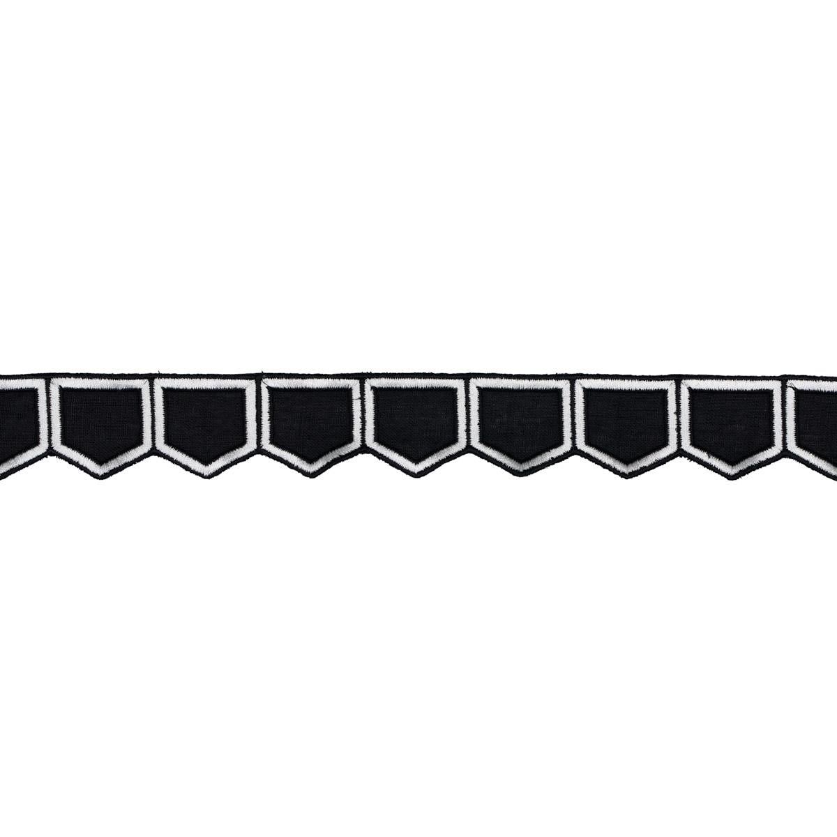 Schumacher Honeycomb Black Trim