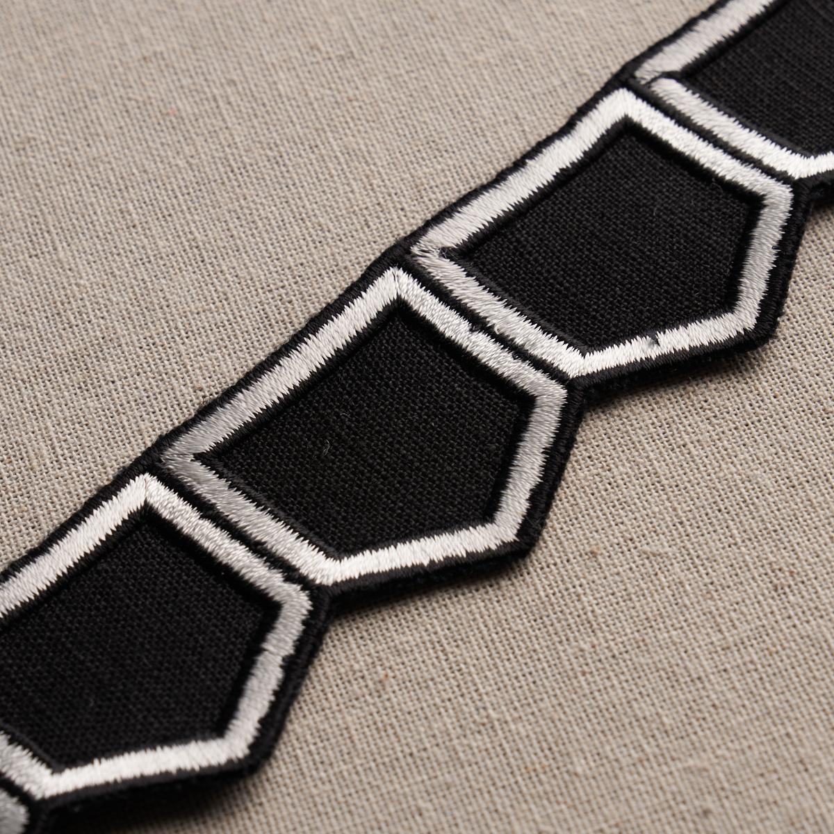 Schumacher Honeycomb Black Trim