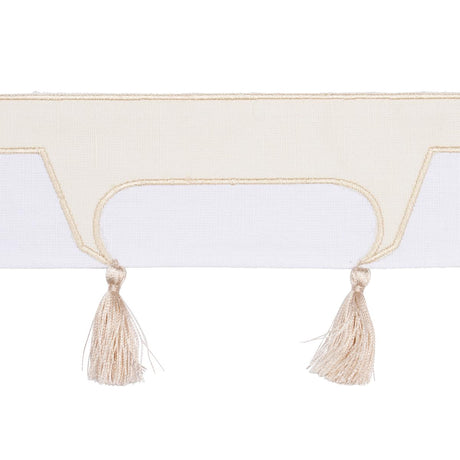 Schumacher Pagoda Ivory Trim