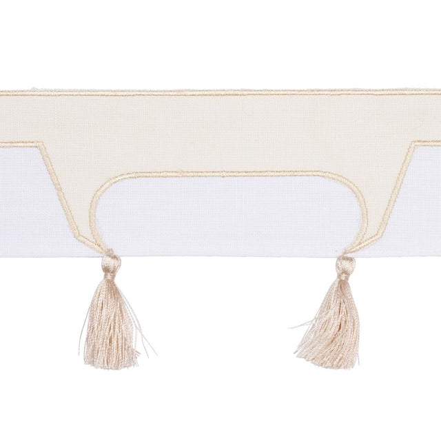 Schumacher Pagoda Ivory Trim