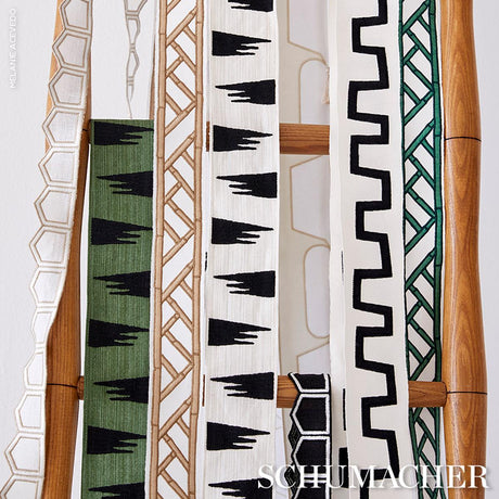 Schumacher Corbu Tape Black Trim