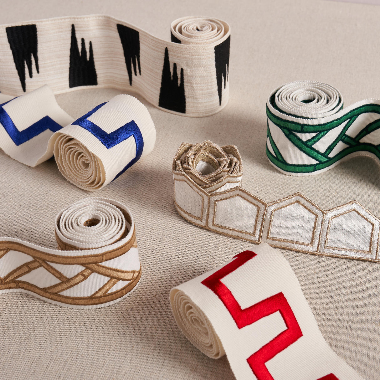 Schumacher Red Corbu Tape