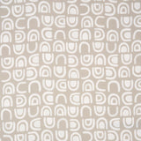 Schumacher Threshold Printed Linen Ginger Fabric