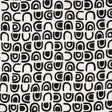 Schumacher Threshold Printed Linen Carbon Fabric