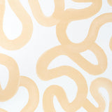 Schumacher Trace Ochre Wallpaper
