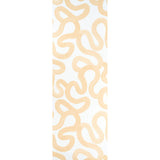 Schumacher Trace Ochre Wallpaper