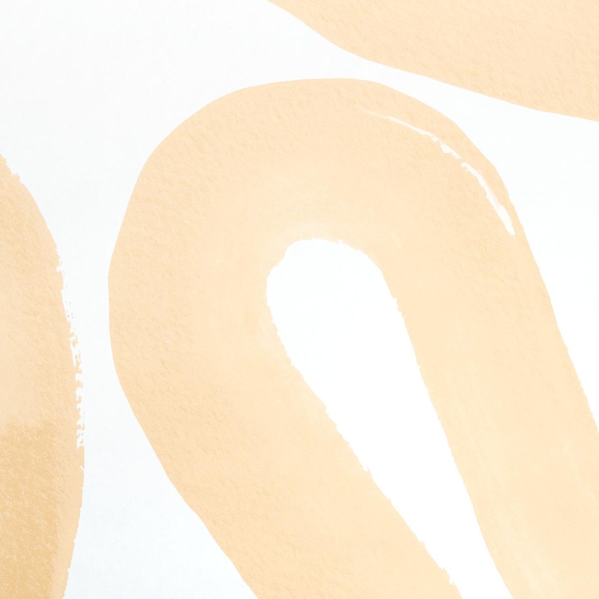 Schumacher Trace Ochre Wallpaper