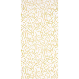 Schumacher Tangent Ochre Wallpaper