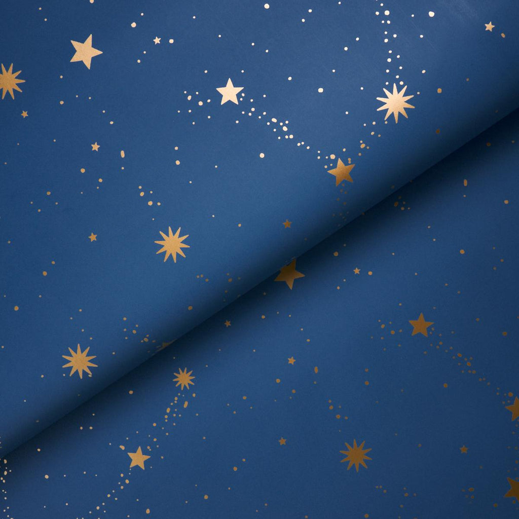 Schumacher Scattered Stars Night Wallpaper
