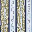 Schumacher Backdrop X Schumacher Night At The Opera Deep Blue & Olive Wallpaper