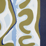 Schumacher Backdrop X Schumacher Night At The Opera Deep Blue & Olive Wallpaper