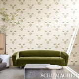 Schumacher Backdrop X Schumacher Reptilia Bright Multi Wallpaper